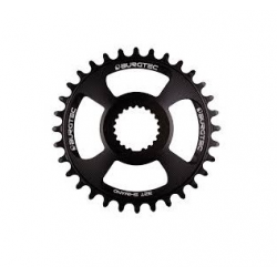 Placă ovală BURGTEC Shimano Direct Mount Thick Thin Chainring - 34T - Burgtec Black