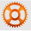 Placă ovală BURGTEC Shimano Direct Mount Thick Thin Chainring 34T Iron Bro Orange Placă ovală BURGTEC Shimano Direct Mount Thick Thin Chainring 34T Iron Bro Orange thumb
