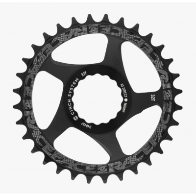 Placă ovală RACE FACE CHAINRING CINCH DM 28T BLACK
