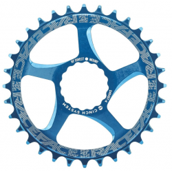 Placă ovală RACE FACE CHAINRING CINCH DM 28T BLUE Placă ovală RACE FACE CHAINRING CINCH DM 28T BLUE