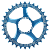 Placă ovală RACE FACE CHAINRING CINCH DM 30T BLUE thumb