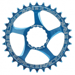 Placă ovală RACE FACE CHAINRING CINCH DM 30T BLUE
