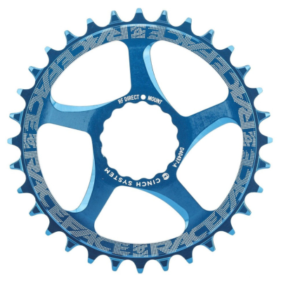 Placă ovală RACE FACE CHAINRING CINCH DM 32T BLUE