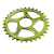 Placă ovală RACE FACE CHAINRING CINCH DM 32T GREEN thumb