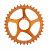 Placă ovală RACE FACE CHAINRING CINCH DM 32T ORANGE thumb