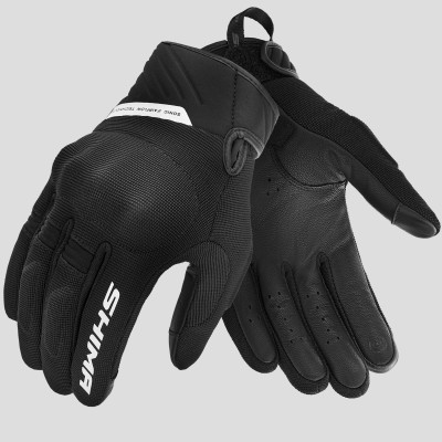 Manusi moto  SHIMA SONIC BLACK/WHITE