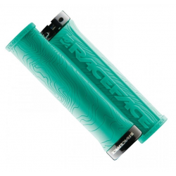Manșoane pentru bicicletă RACE FACE GRIP HALF NELSON W/LOCK TURQUOISE Manșoane pentru bicicletă RACE FACE GRIP HALF NELSON W/LOCK TURQUOISE