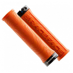 Manșoane pentru bicicletă RACE FACE GRIP HALF NELSON W/LOCK ORANGE Manșoane pentru bicicletă RACE FACE GRIP HALF NELSON W/LOCK ORANGE