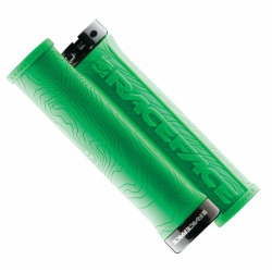  Manșoane pentru bicicletă RACE FACE GRIP HALF NELSON W/LOCK GREEN