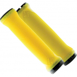 Manșoane pentru bicicletă RACE FACE Grips Love Handle Neon Yellow Manșoane pentru bicicletă RACE FACE Grips Love Handle Neon Yellow