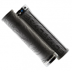 Manșoane pentru bicicletă  RACE FACE GRIP HALF NELSON W/LOCK BLACK