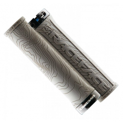 Manșoane pentru bicicletă RACE FACE GRIP HALF NELSON W/LOCK GREY Manșoane pentru bicicletă RACE FACE GRIP HALF NELSON W/LOCK GREY