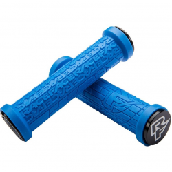 Manșoane pentru bicicletă RACE FACE Grippler 30mm Lock on Blue