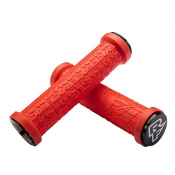 Manșoane pentru bicicletă RACE FACE Grippler 30mm Lock on Red