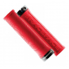 Manșoane pentru bicicletă RACE FACE GRIP HALF NELSON W/LOCK RED