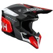 Casca motocross AIROH WRAAAP VISION Conquer RED Gloss thumb