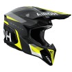 Casca motocross  AIROH WRAAAP Conquer Yellow Matt thumb