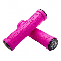 Manșoane pentru bicicletă RACE FACE Grippler 30mm Lock on Magenta