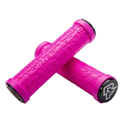 Manșoane pentru bicicletă RACE FACE Grippler 30mm Lock on Magenta