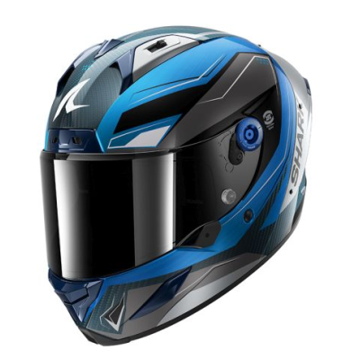 Casca SHARK AERON MEKARIUM BLUE/WHITE