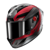 Cască SHARK AERON MEKARIUM BLACK/RED//WHITE