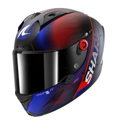 Cască SHARK AERON SPEED-TECH MAT BLACK/BLUE/RED Cască SHARK AERON SPEED-TECH MAT BLACK/BLUE/RED