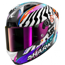 Каска SHARK AERON SPEED-FANCY MAT BLACK/ORANGE/WHITE