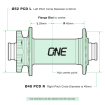 Nabă Velo ONEUP Front Hub 15x110 32H Albastru Închis Nabă Velo ONEUP Front Hub 15x110 32H Albastru Închis thumb