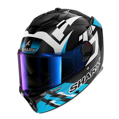 Casca SHARK SPARTAN GT PRO CARBON ZARCO TRACK RACER NEGRU/ALBASTRU/ALB Casca SHARK SPARTAN GT PRO CARBON ZARCO TRACK RACER NEGRU/ALBASTRU/ALB