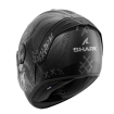 Casca SHARK SPARTAN RS CARBON SHIEVER MAT BLACK/GREY Casca SHARK SPARTAN RS CARBON SHIEVER MAT BLACK/GREY thumb