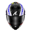 Cască SHARK SPARTAN RS CARBON STREETRUSH BLACK/BLUE/SILVER/YELLOW thumb