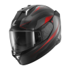 Cască SHARK SKWAL i3 MEKARIUM MAT BLACK/GREY/RED