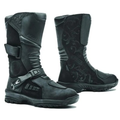 Botine de aventură pentru femei FORMA ADV TOURER DRY WP BLACK