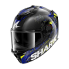Cască SHARK SPARTAN GT PRO CARBON SPEED-VIB BLACK/BLUE/YELLOW