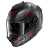 Cască SHARK SPARTAN GT PRO CARBON MEKARIUM MAT BLACK/GREY/RED