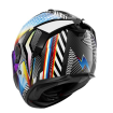 Cască SHARK SPARTAN GT PRO CARBON STHYR CARBON/CHROME/WHITE Cască SHARK SPARTAN GT PRO CARBON STHYR CARBON/CHROME/WHITE thumb