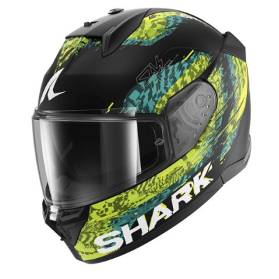 Cască SHARK D-SKWAL 3 SPEED-VIB BLACK/BLUE/YELLOW
