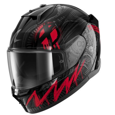 Casca SHARK D-SKWAL 3 SHIEVER BLACK/GREY/RED Casca SHARK D-SKWAL 3 SHIEVER BLACK/GREY/RED