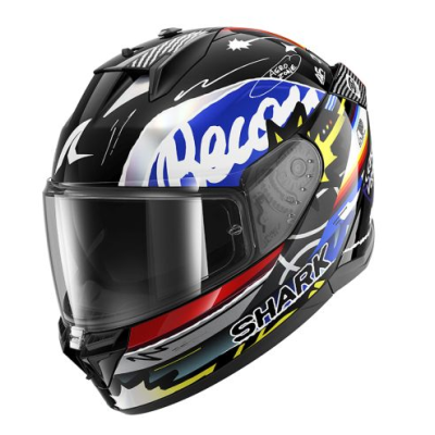 Cască SHARK D-SKWAL 3 STREETRUSH BLACK/BLUE/RED/WHITE
