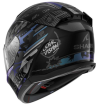 Casca SHARK D-SKWAL 3 STREETRUSH BLACK/BLUE/PURPLE thumb