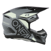 Casca motocross O'NEAL 3SERIES VISION V.24, Negru/Gri thumb