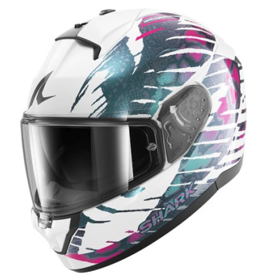 Casca SHARK RIDILL 2 REPTAIA BLUE/PURPLE/WHITE Casca SHARK RIDILL 2 REPTAIA BLUE/PURPLE/WHITE
