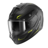 Casca SHARK RIDILL 2 MEKARIUM MAT BLACK/GREY/YELLOW
