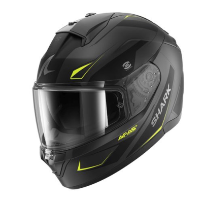 Casca SHARK RIDILL 2 MEKARIUM MAT BLACK/GREY/YELLOW Casca SHARK RIDILL 2 MEKARIUM MAT BLACK/GREY/YELLOW