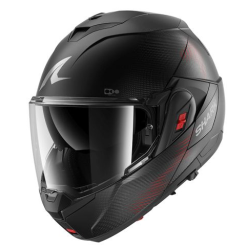 Casca modulară SHARK OXO SP LYNE MAT BLACK/RED