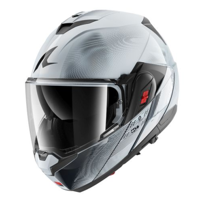 Casca modulară SHARK OXO SPEED-TECH GREY/WHITE Casca modulară SHARK OXO SPEED-TECH GREY/WHITE