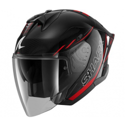 Casca pentru scuter SHARK SKWAL JET CUP SPEED-TECH BLACK/RED/WHITE