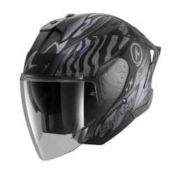 Casca pentru scuter SHARK SKWAL JET CUP SPEED-FANCY MAT BLACK/GREY Casca pentru scuter SHARK SKWAL JET CUP SPEED-FANCY MAT BLACK/GREY