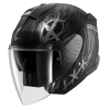 Cască pentru scuter SHARK SKWAL JET SHIEVER MAT BLACK/GREY