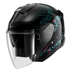 Cască pentru scuter SHARK SKWAL JET REPTAIA BLACK/BLUE Cască pentru scuter SHARK SKWAL JET REPTAIA BLACK/BLUE